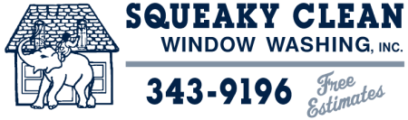 Squeaky Clean Window Washing Inc Logo